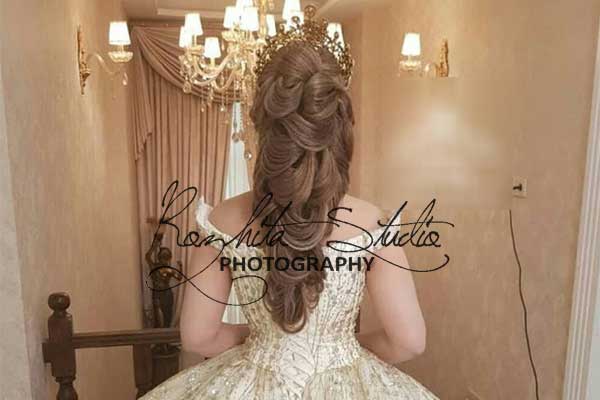 مدل مو فرمالیته عروس